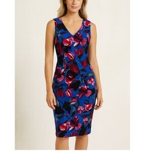 Maggy London textured floral dress